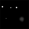 Sketch of comet Stephan-Oterma(1980g)