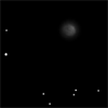 Sketch of comet Tuttle(1980h)-2